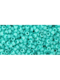 TOHO Opaque-Frosted Turquoise 11/0 10g.