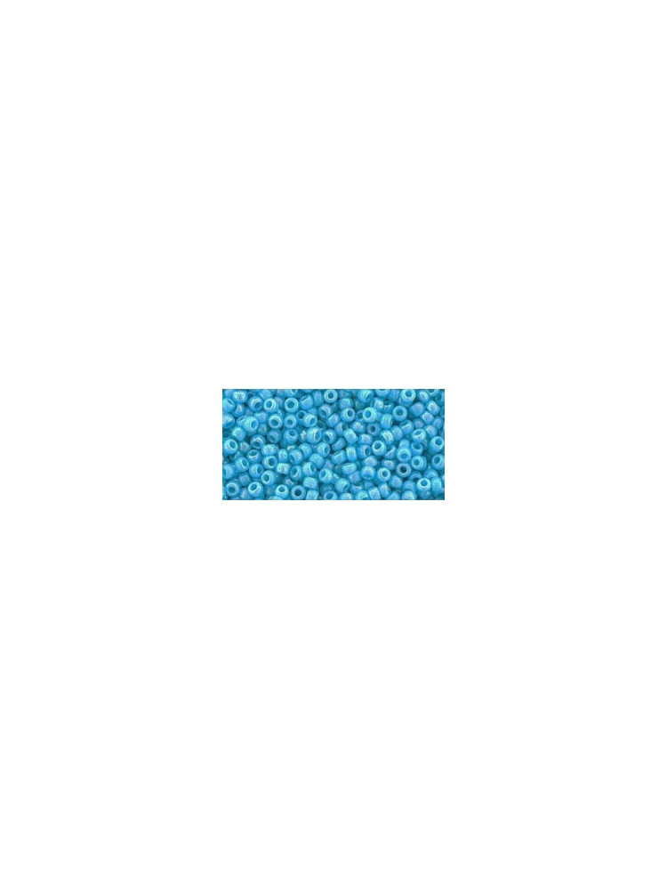 TOHO Opaque-Rainbow Blue Turquoise 11/0 10g.