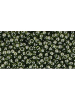 TOHO Transparent Olivine 11/0 10g.