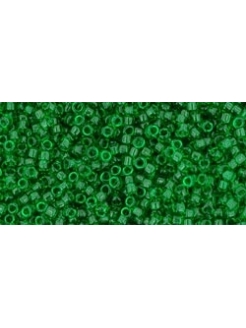 TR-15-7B TOHO Skaidrus, žalias (Transparent Grass Green) 15/0 5g