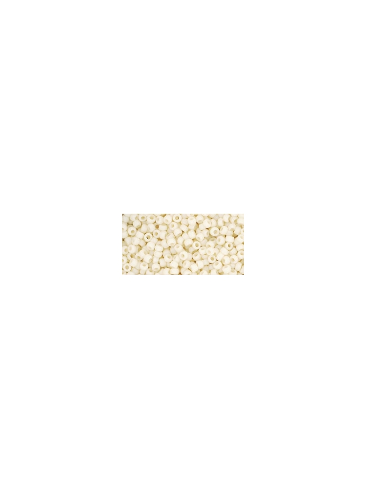 TOHO Opaque-Frosted Lt Beige 11/0 10g.