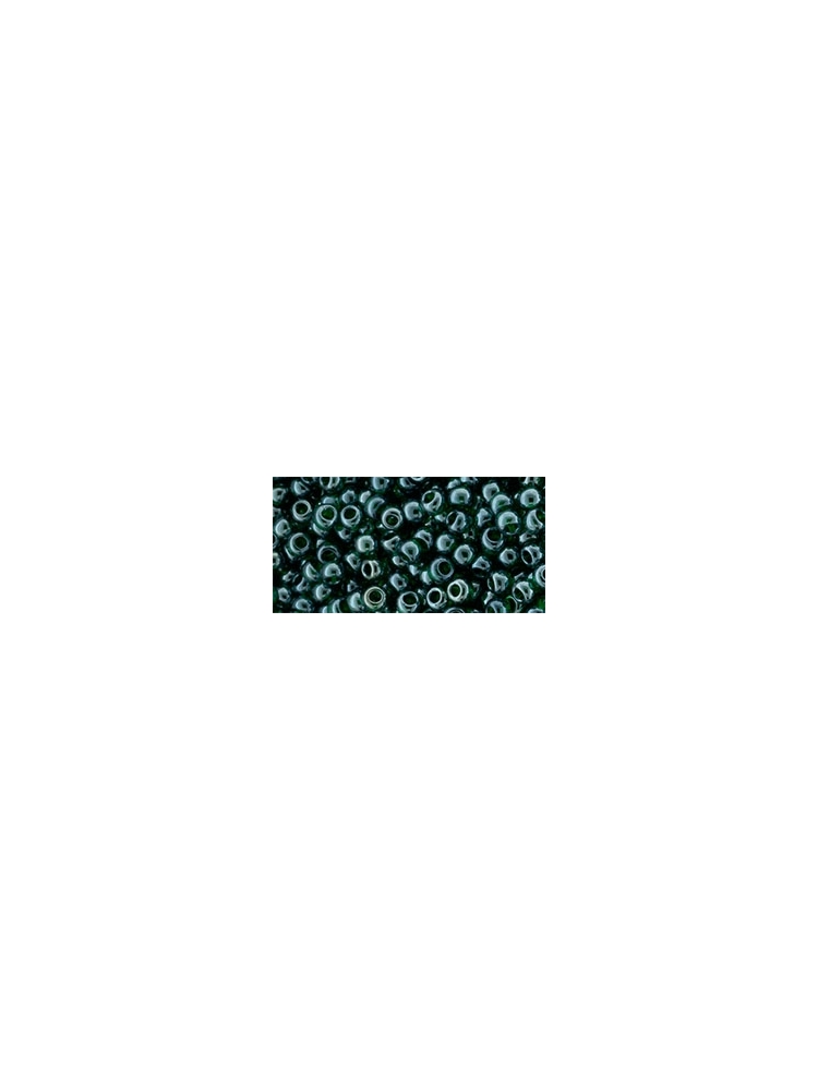 TOHO Trans-Lustered Green Emerald 11/0, 10g.