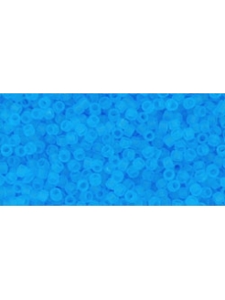 TOHO Transparent-Frosted Aquamarine 15/0 5g.