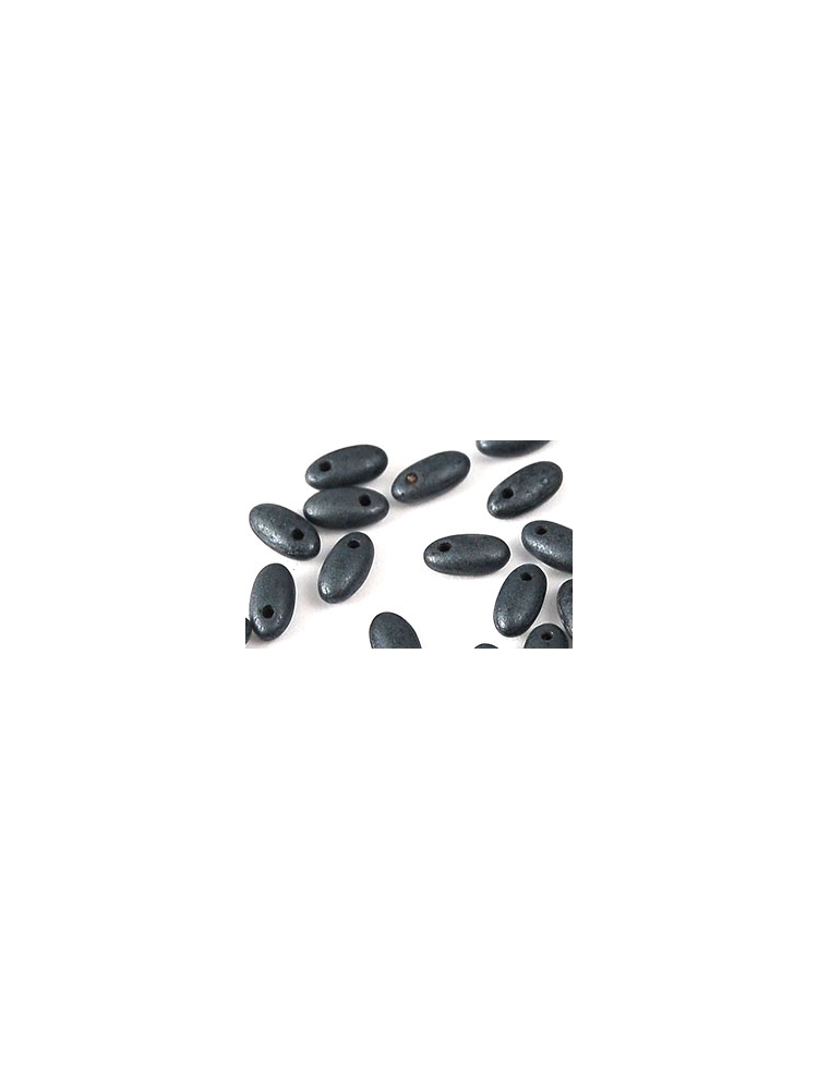 Rizo Matte - Hematite 2.5x6mm. 10g.