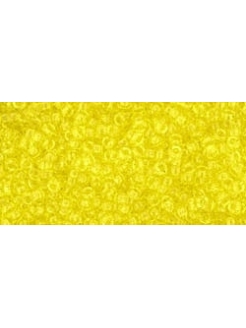 TR-15-12 TOHO Skaidrus, geltonas (Transparent Lemon) 15/0 5g.