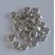 Lentil Silver 6mm, 40pcs.