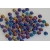 Lentil Iris-Blue, 6mm, 40pcs.