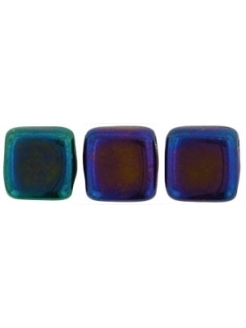 Tile Iris - Blue, 6mm (40pcs)