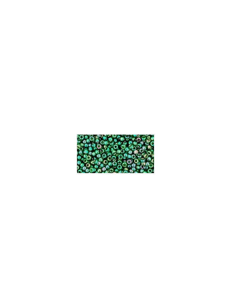 TOHO Gold-Lustered Emerald 11/0, 10g,