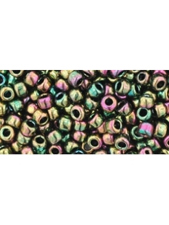 TOHO Higher-Metallic Iris Olivine, 8/0, 10g.