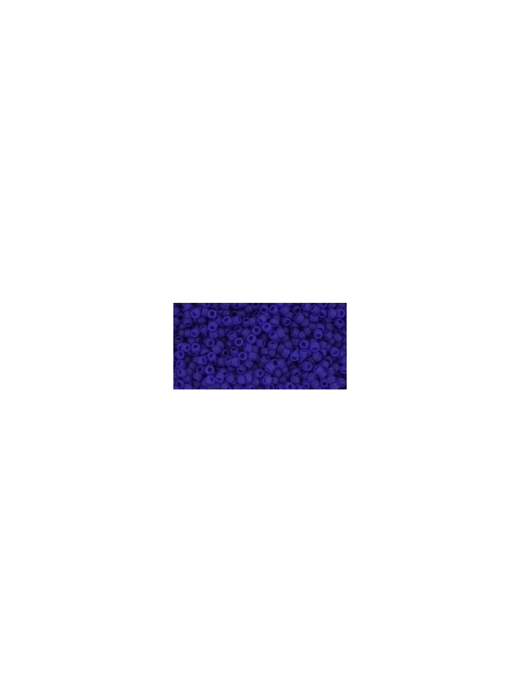 TOHO Transparent-Frosted Dark Sapphire 15/0, 5g.