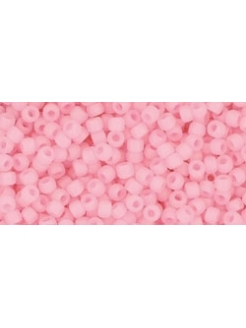 TOHO Ceylon Frosted Innocent Pink 11/0, 10g.