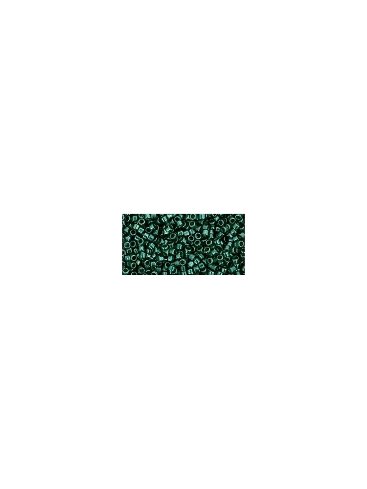 TOHO Treasure Trans-Lustered Green Emerald 11/0 5g.