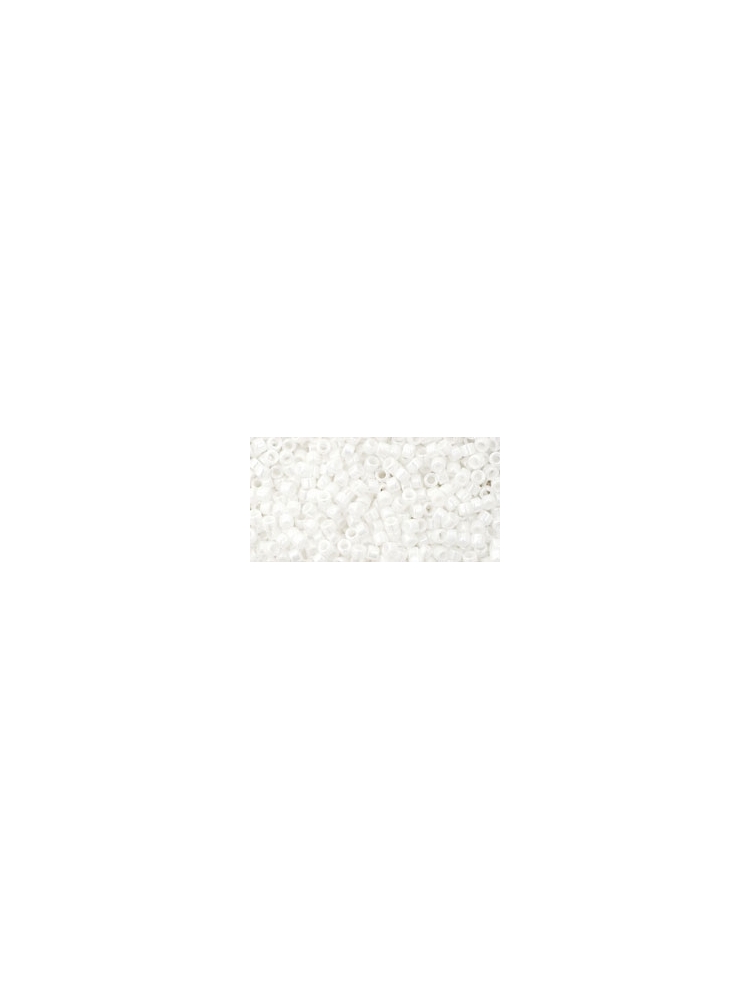 TOHO Treasure Opaque-Lustered White 11/0 5g.