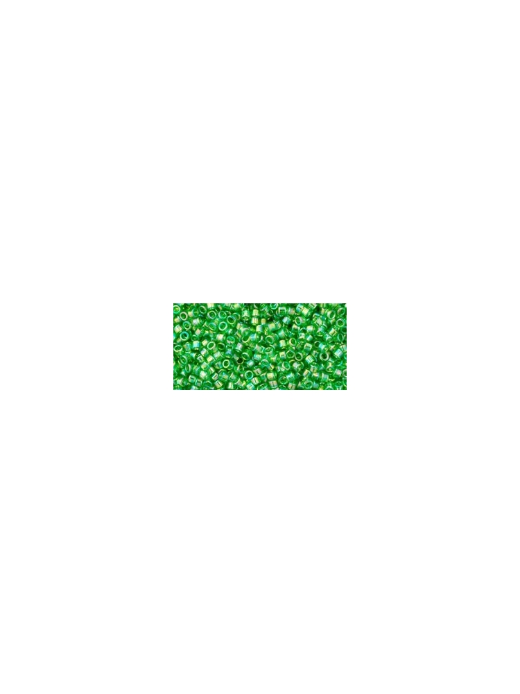 TOHO Treasure Trans-Rainbow Peridot   11/0 5g.