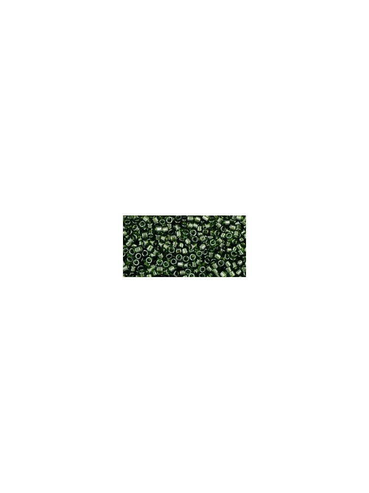 TOHO Treasure Transparent Olivine 11/0 5g.