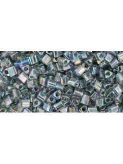 TOHO Triangle 11/0 Transparent-Rainbow Gray 10g