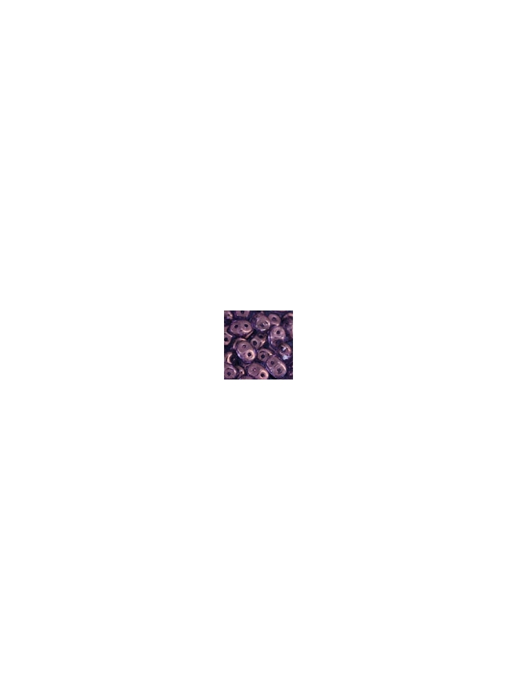 Superduo 2.5x5mm Luster - Transparent Amethyst 10g.