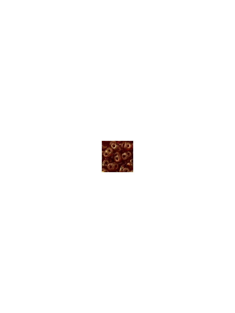 Superduo 2.5x5mm Gold Marbled - Siam Ruby 10g. Superduo 2.5x5mm Gold Marbled - Siam Ruby 10g.