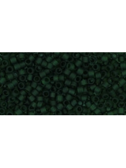 TOHO Treasure Transparent-Frosted Olivine 11/0 5g.