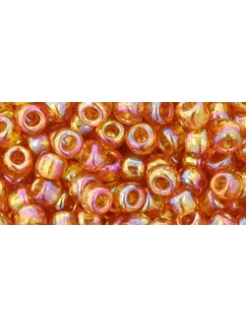 TOHO Transparent-Rainbow Topaz 6/0, 10g.