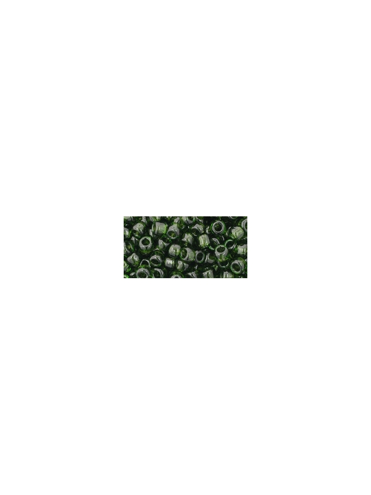 TOHO Transparent Olivine 6/0 10g.