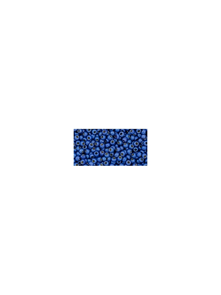 TOHO Permafinish - Matte Galvanized Denim Blue  11/0, 10g