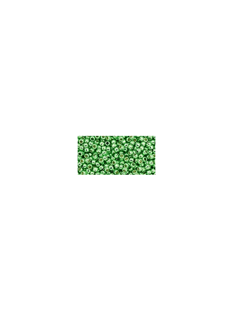 TOHO Permafinish - Galvanized Green Apple 10/0, 10g
