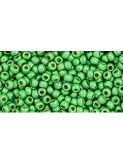 TOHO Permafinish - Matte Galvanized Green Apple 11/0, 10g