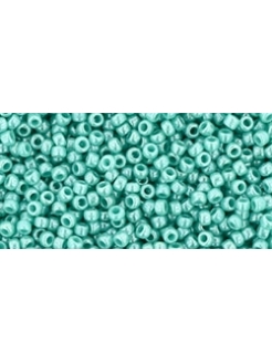 TOHO Opaque-Lustered Turquoise 11/0, 10g.
