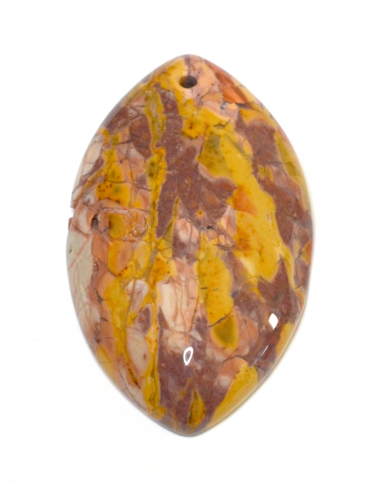 Rhyolite Pendant Bead Rhyolite Pendant Bead