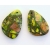 Sea Sediment Jasper Pendant Bead set