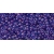 TOHO Inside-Color Aqua/Purple-Lined 11/0, 10g.