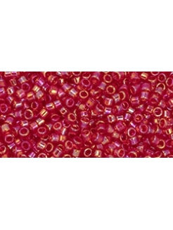 TOHO Transparent Siam Ruby Rainbow 11/0, 5g