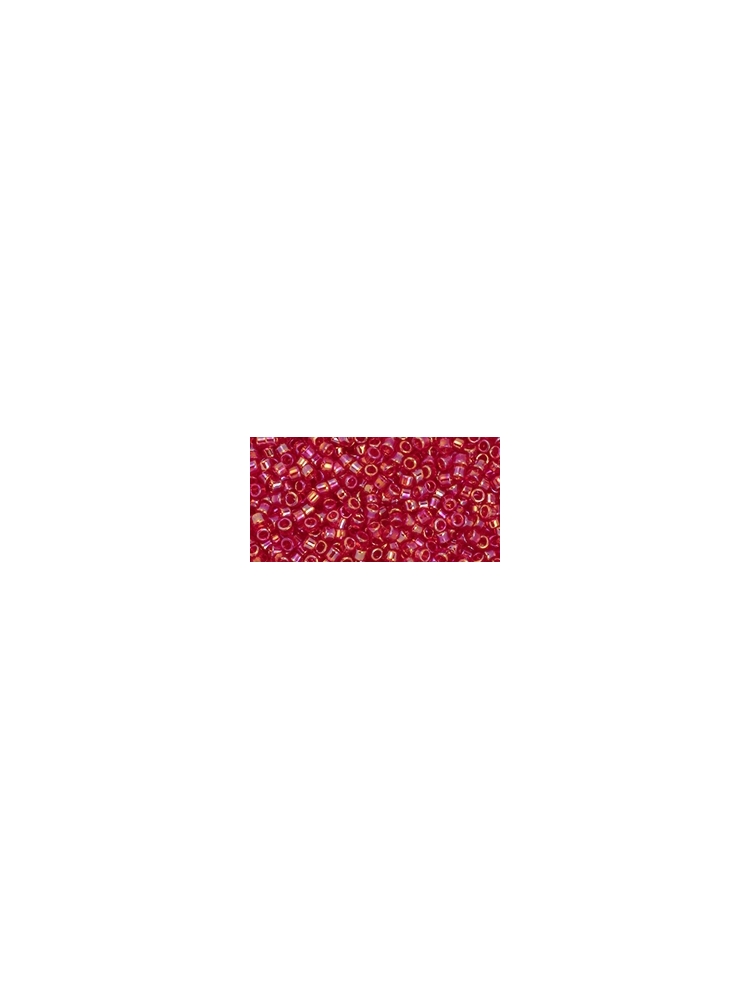 TOHO Transparent Siam Ruby Rainbow 11/0, 5g