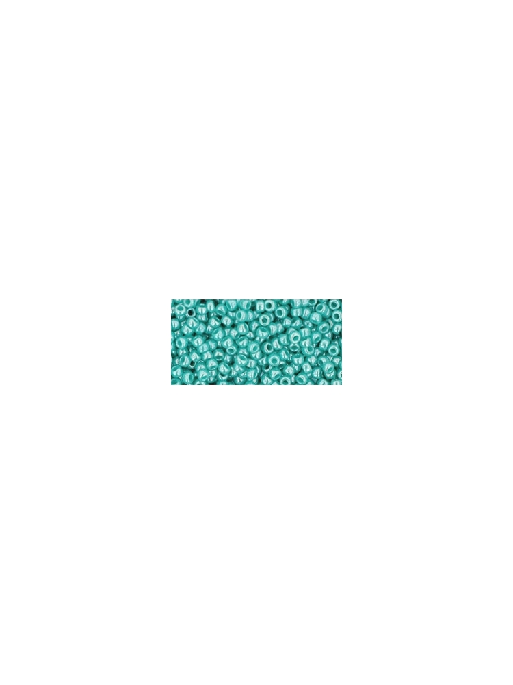 TOHO Opaque-Lustered Turquoise 11/0, 10g.