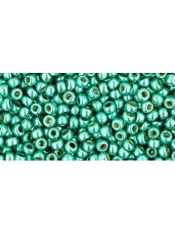 TOHO PermaFinish - Galvanized Green Teal 11/0, 10g.