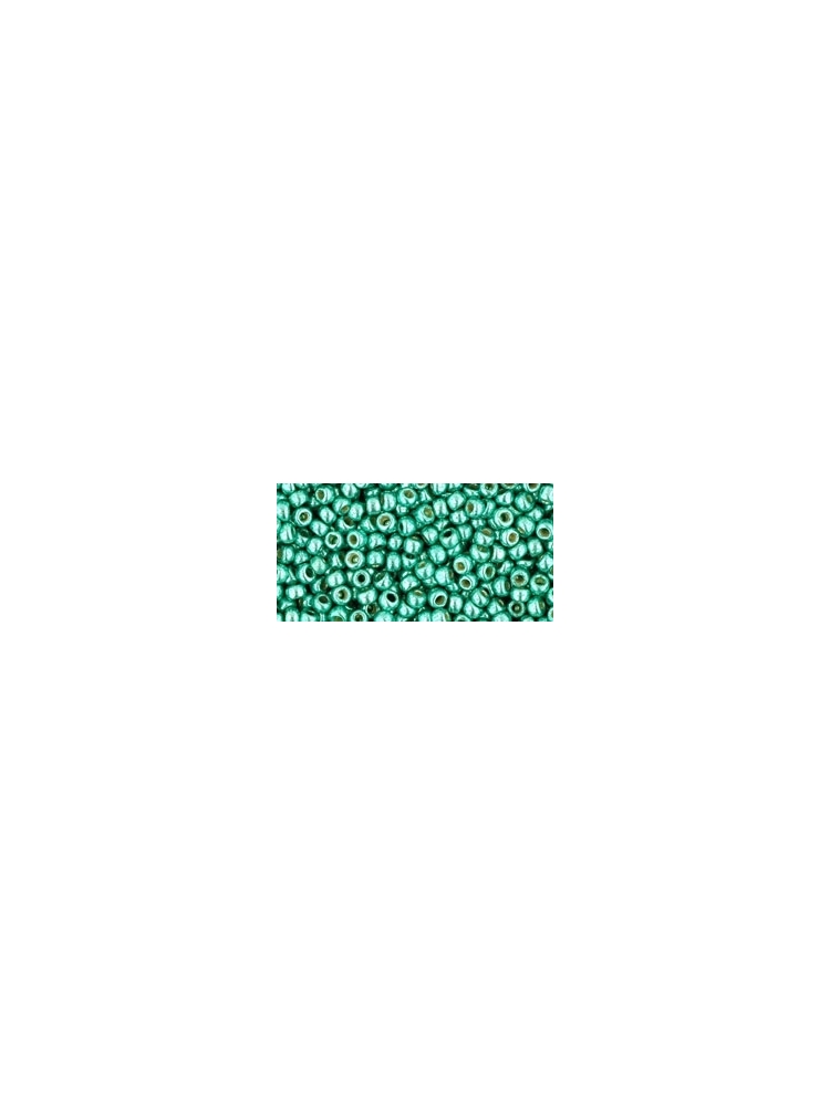 TOHO PermaFinish - Galvanized Green Teal 11/0, 10g.