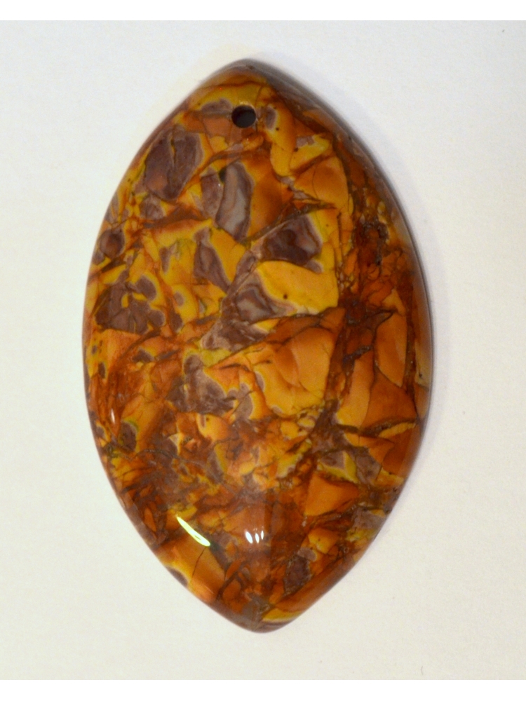 Rhyolite Pendant Bead