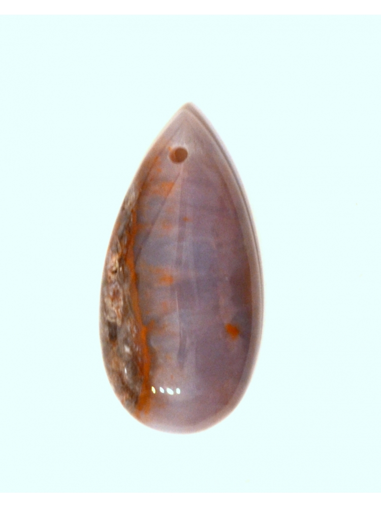 Red Poppy Jasper Pendante Bead