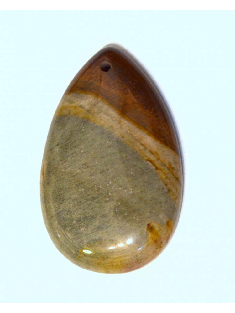 Polychrome Jasper Pendant Bead