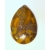 Bamboo Leaf Agate Pendant Bead