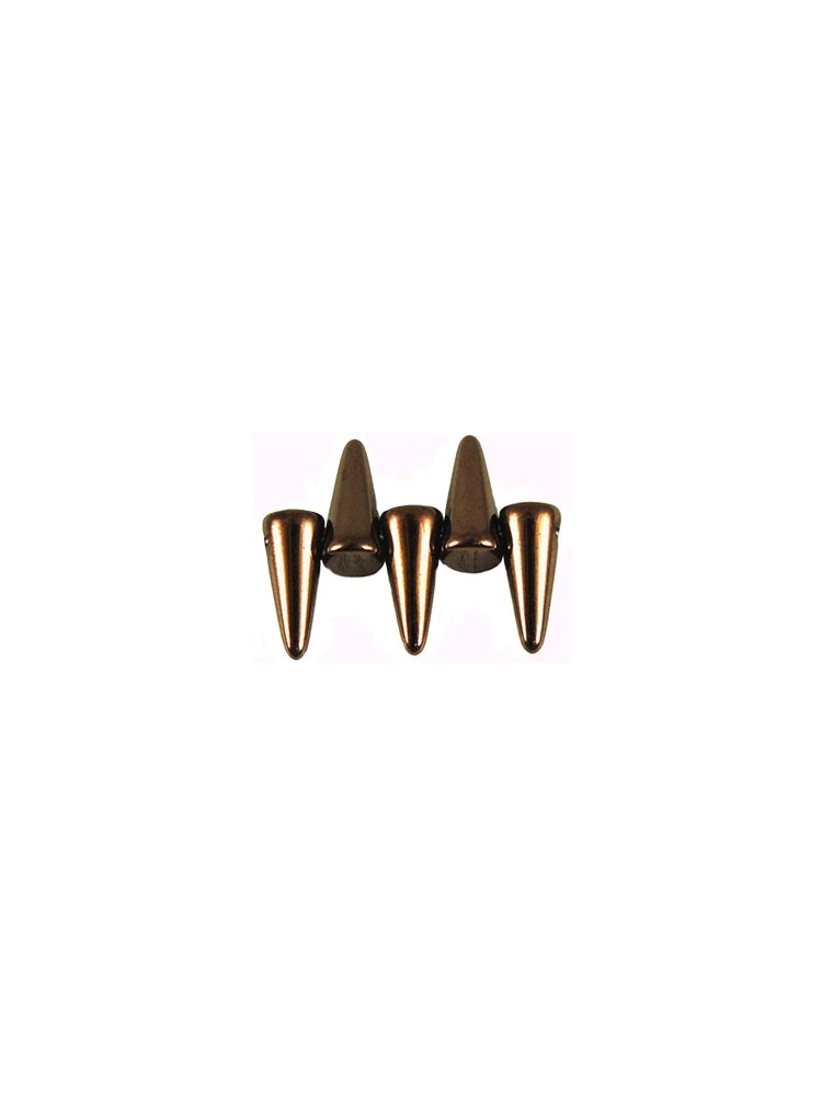 Spikes 4/10mm Dark Bronze 10pcs. Spikes 4/10mm Dark Bronze 10pcs.