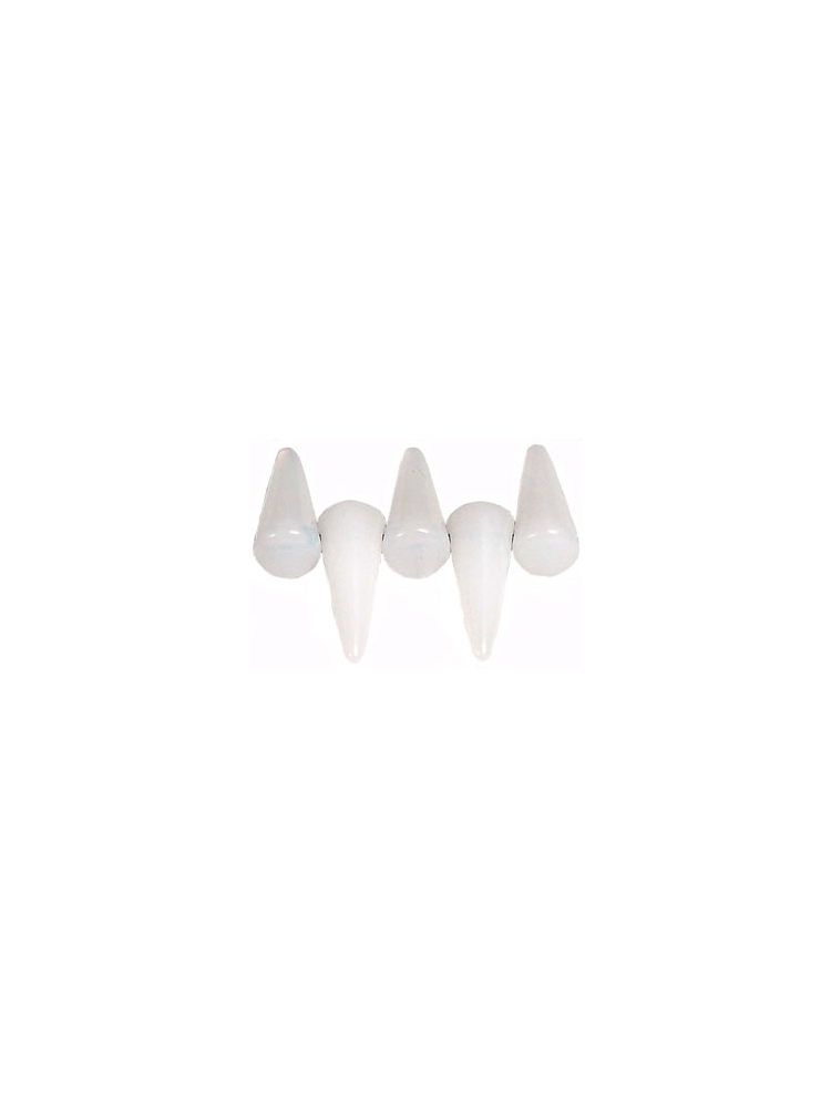 Spikes 5/13mm Alabaster 10pcs.