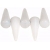 Spikes 5/13mm Alabaster 10pcs.