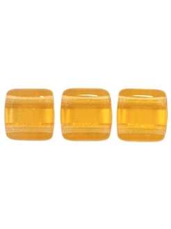 Tile Topaz  6mm.  40pcs