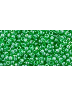 Toho  Transparent-Lustered Peridot, 11/0, 10g.