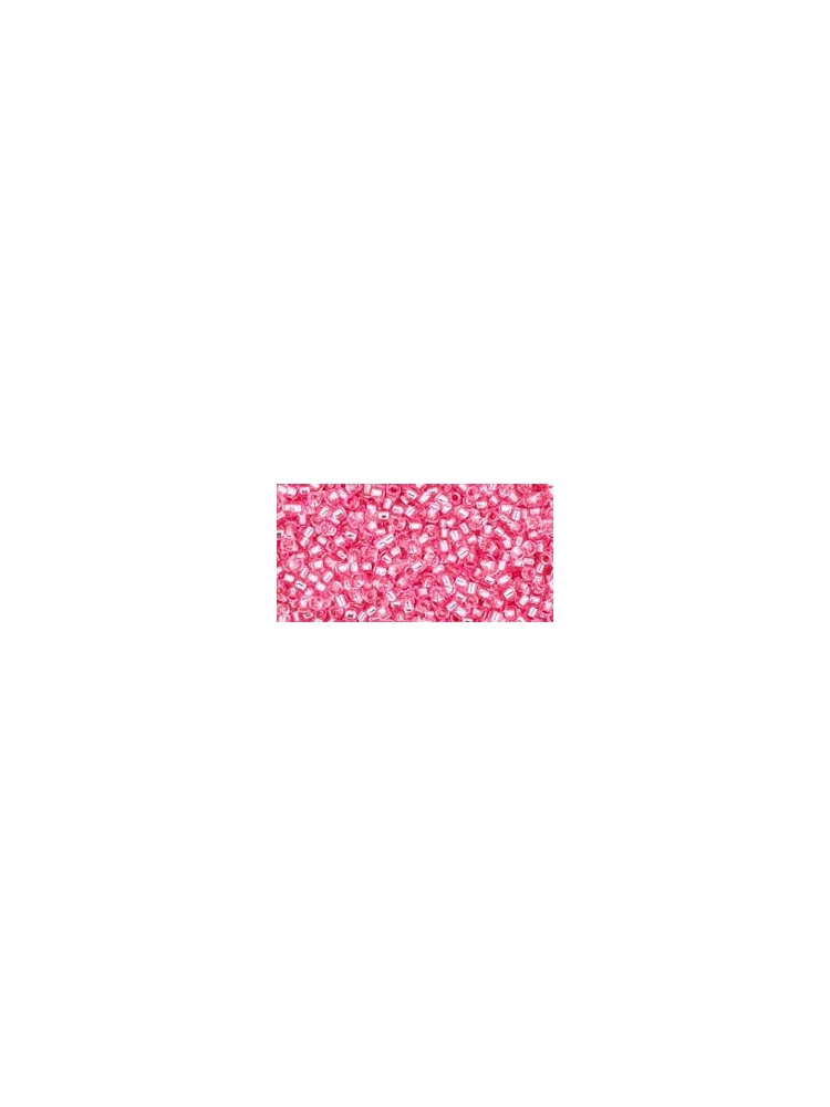 Toho  Silver-Lined Pink, 15/0, 5g.