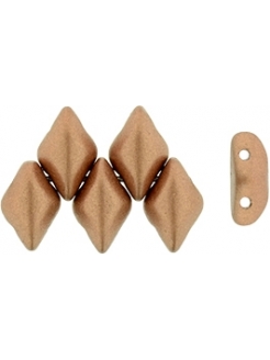 Gemduo Matte - Metallic Copper, 33psc.