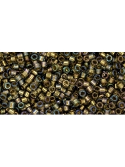 TOHO Treasure Gold-Lined Luster Black Diamond 11/0 5g.